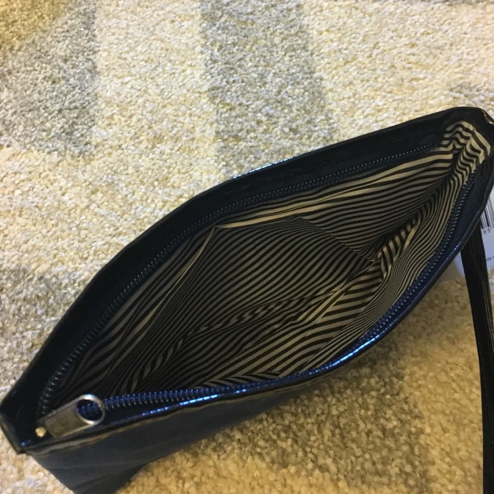 NEW Navy Blue Wristlet